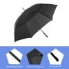 Infographic of Black Vented Golf Umbrella