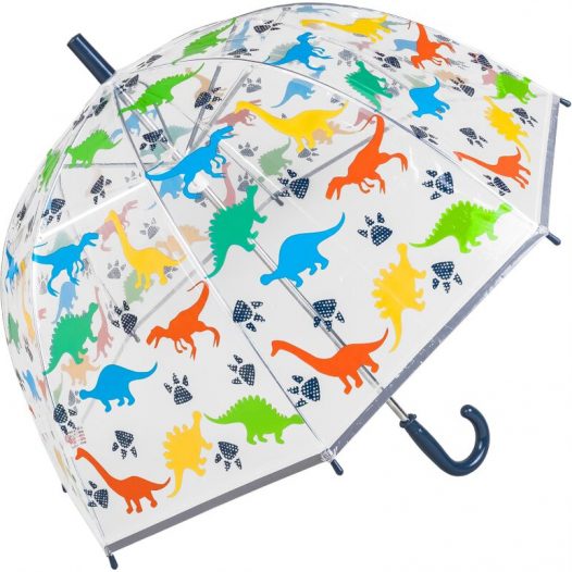 Kids Dinosaur PVC Dome Umbrella