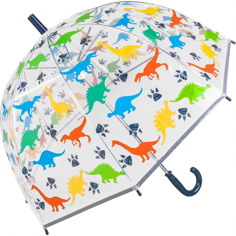 Super Mario Kids Umbrella - Luigi & Mario Character Folding Umbrella, 72cm Blue Dome