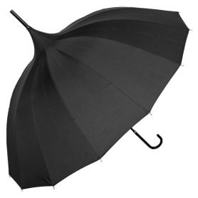 Black pagoda umbrella