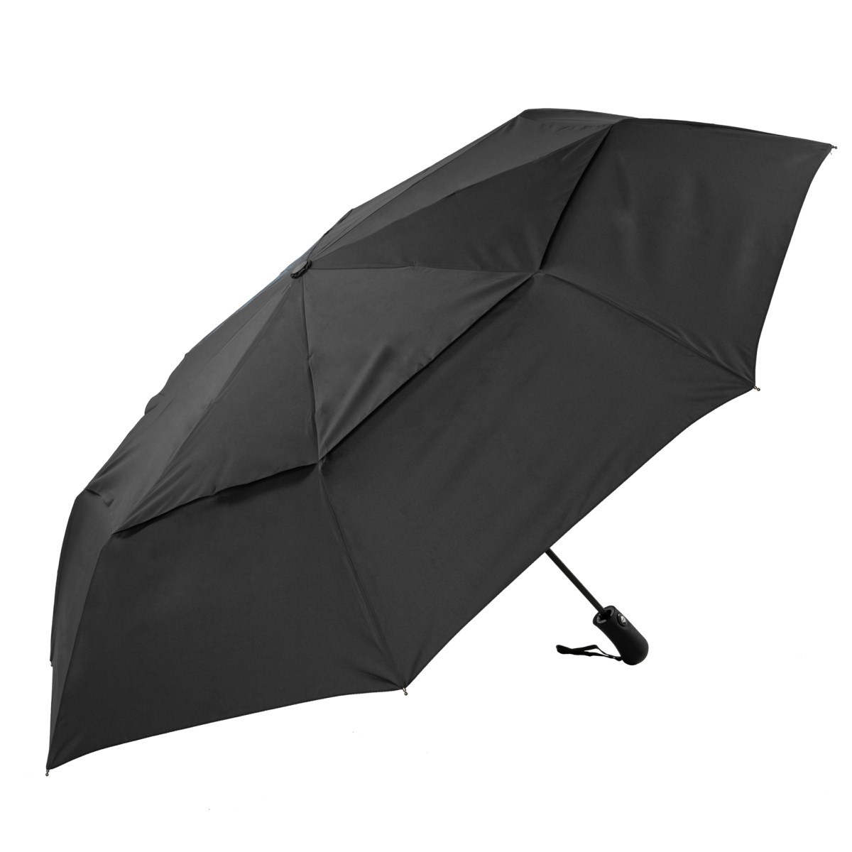 auto-open auto-close compact umbrella open, angled