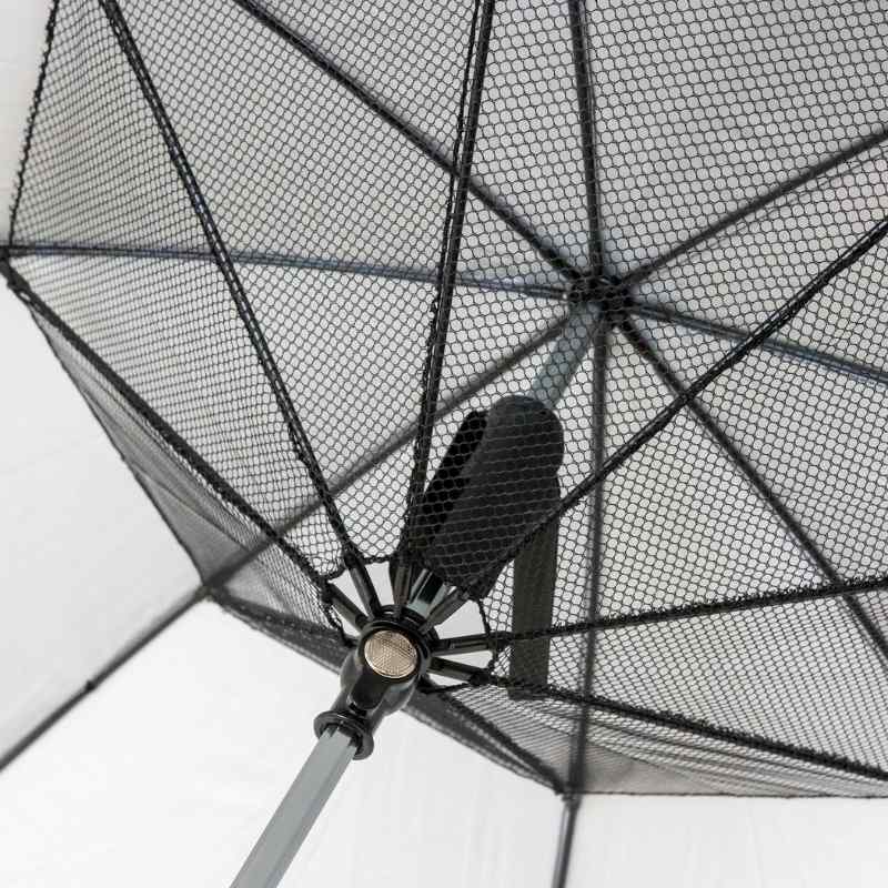 Black Fan Umbrella Frame