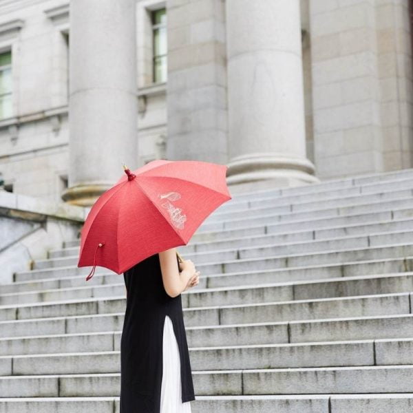 Kimono Umbrella Shuka Side Photo