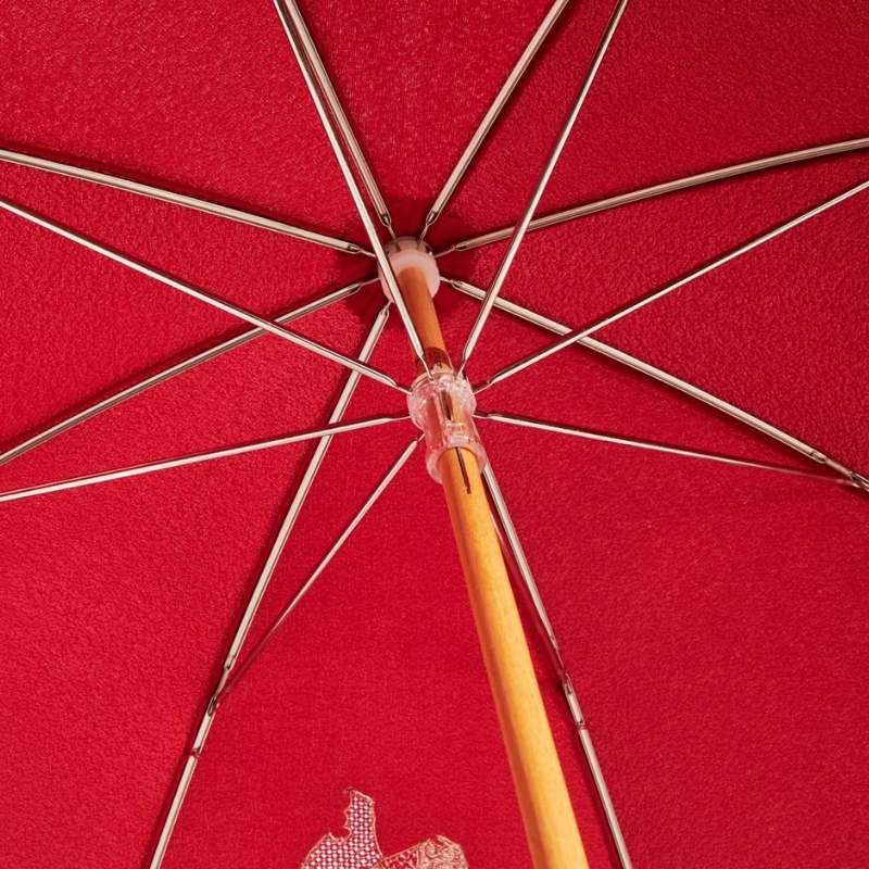 Japanese Kimono Shuka Umbrella Underside