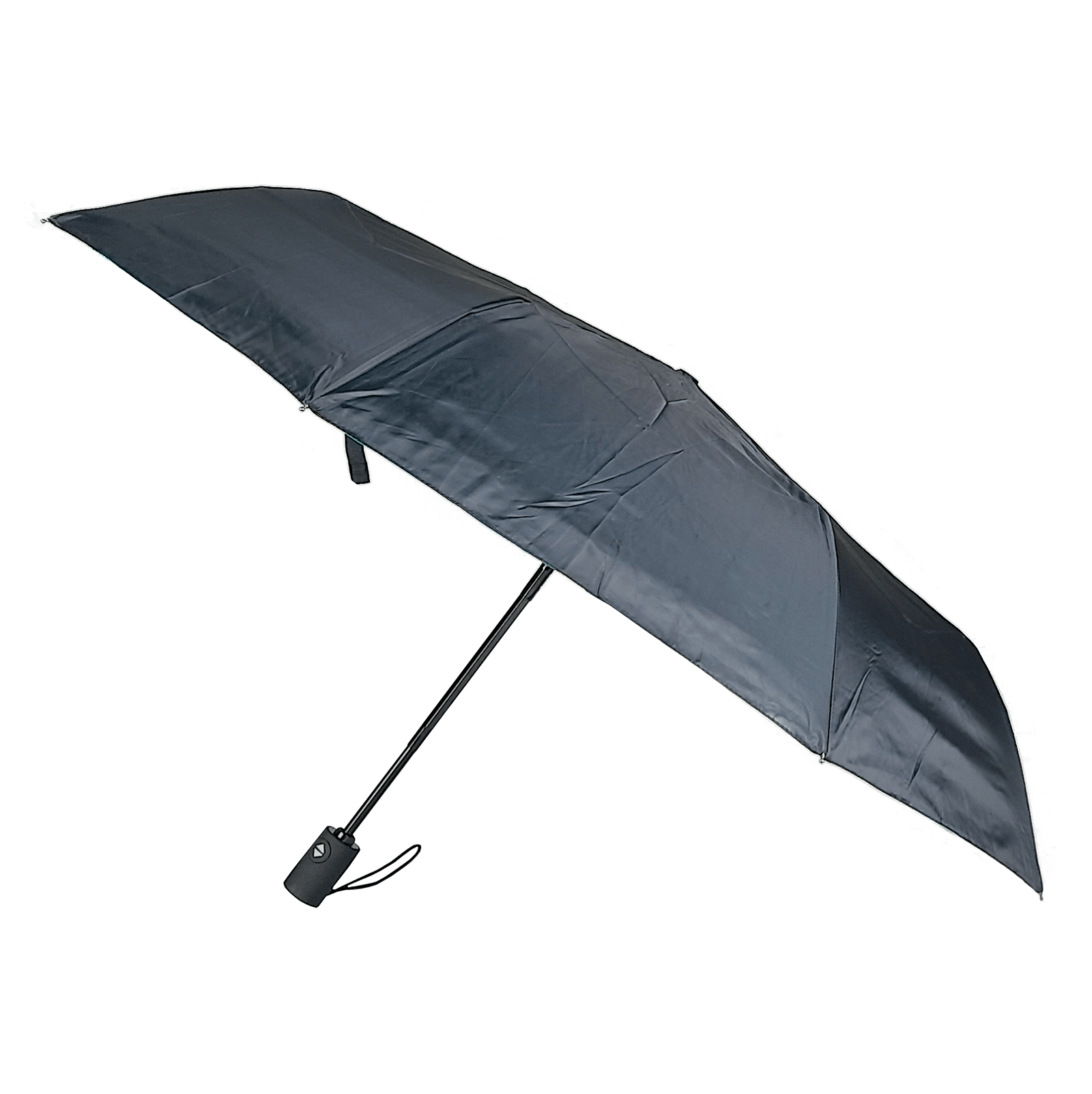 Black and blue auto compact umbrella canopy
