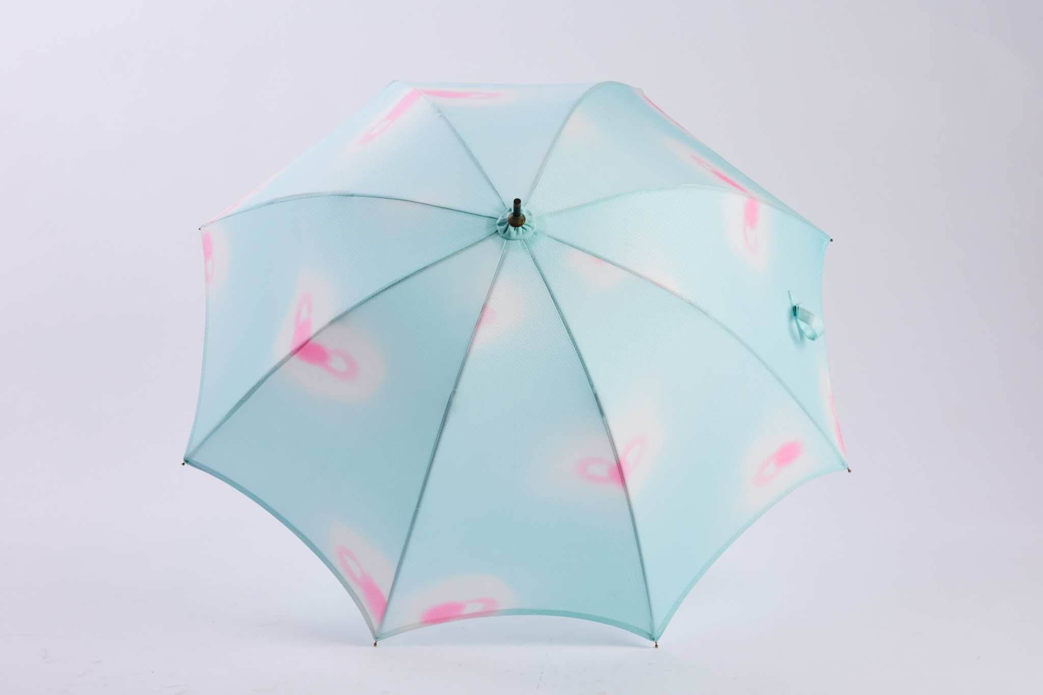 Japanese Kimono Umbrella - Watagumo Design - top view