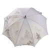 Suminagashi Kimono Umbrella canopy - top view
