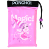 Unicorn Childrens Rain Poncho bag