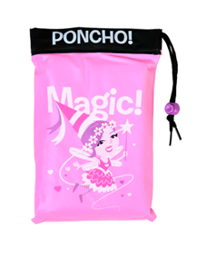 Unicorn Childrens Rain Poncho bag