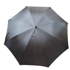 A black VOGUE golf umbrella currently available on special offer up here in Umbrella Heaven!