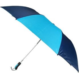 Blue Golf Size Folding Umbrella