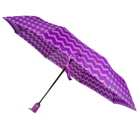 Purple automatic compact umbrella on special offer!