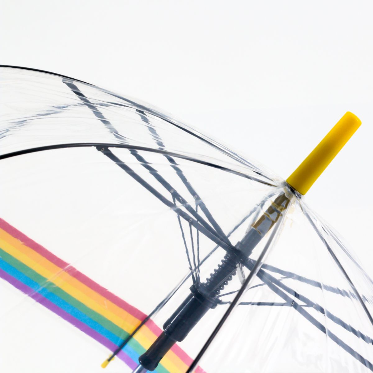 Rainbow Dome Umbrella yellow tip