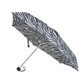zebra stripped umbrella