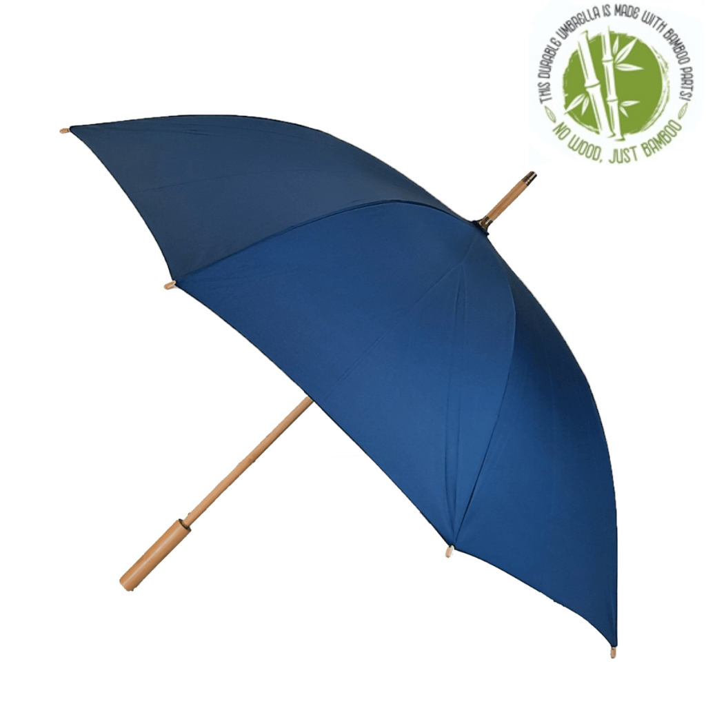 Bing Child's Umbrella - Transparent Dome With Automatic Open, Lightweight Blue/Green Design (Not For Under 3s)