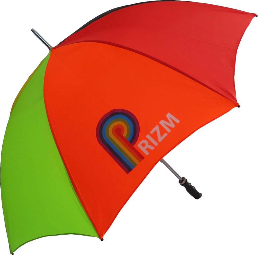 Printed umbrellas for businesses