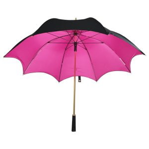 Esmerelda umbrella pink underside