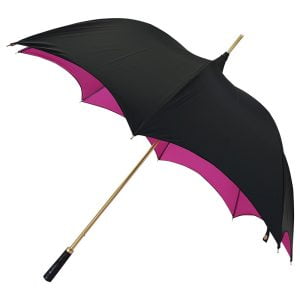 Black/Pink Umbrella - Esmerelda