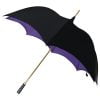 Vlad black/purple gothic-style umbrella viewed from sde