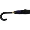 Ravenna - gothic umbrella leather crook handle
