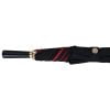 Black/Red Gothic-Style Umbrella Handle and Shaft