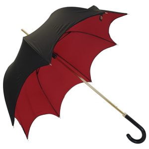 Morgana Black/Red Gothic Umbrella