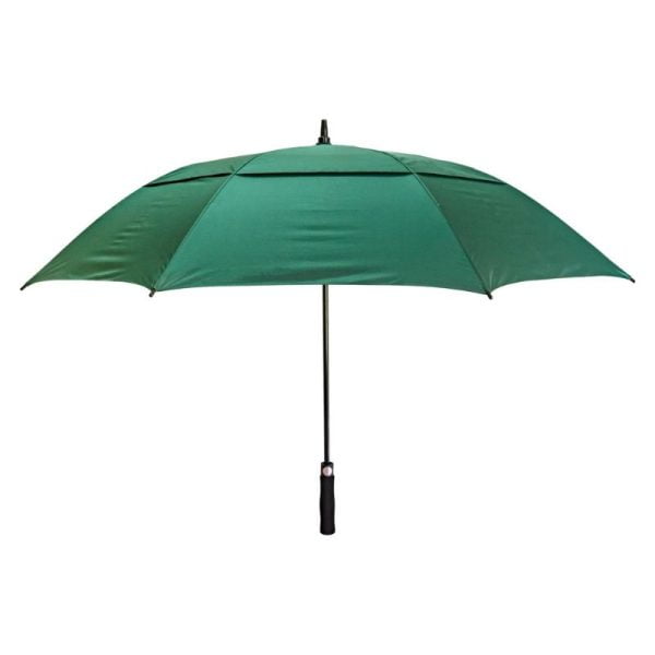 Premium Green Golf Umbrella Upright Premium Green Golf Umbrella- Vented- Windproof- Auto Open