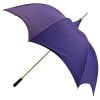 Mephisto Purple/Black Gothic-Style Umbrella side view