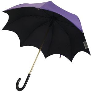 Purple/Black Gothic Pagoda Umbrella