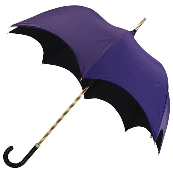 Purple And Black Gothic Umbrella 7 Purple And Black Gothic Umbrella - Drusilla