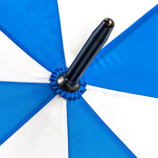 Royal Blue And White Golf Umbrella Windproof Tip Royal Blue And White Golf Umbrella - Windproof
