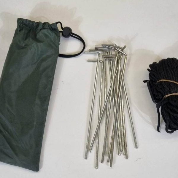Tent Pegs And Guylines