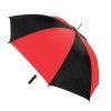 Red and Black Windproof Golf Umbrella