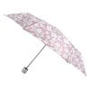 Floral pink umbrella opened