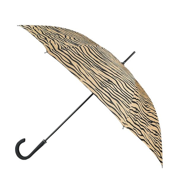 2847 2 Tiger Print Animal Print Walking Umbrellas