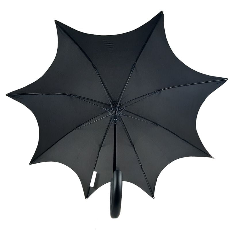 Black gothic Wednesday Addams umbrella