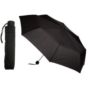 Black Compact Promotional Compact Umbrella
