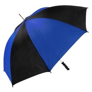 Promotional Blue And Black Golf Umbrella