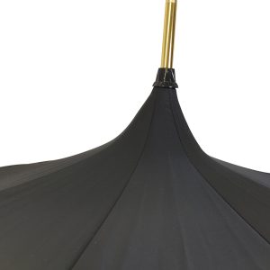 Top Of Canopy Of The Black Gothic-Style Umbrella, Zoroaster From Umbrella Heaven.