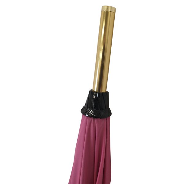 Tip Of The Freya Pink/Black Gothic Pagoda Umbrella.