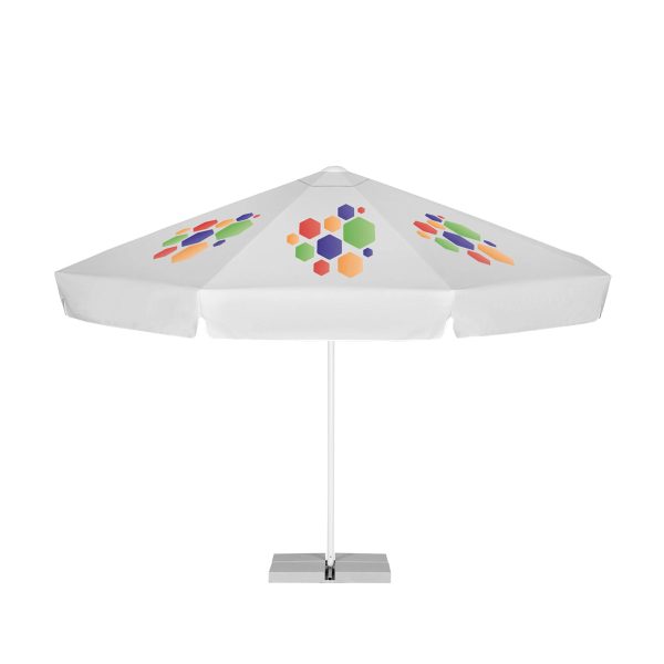3.5M Easy Up Commercial Parasol With Valance And With Vent