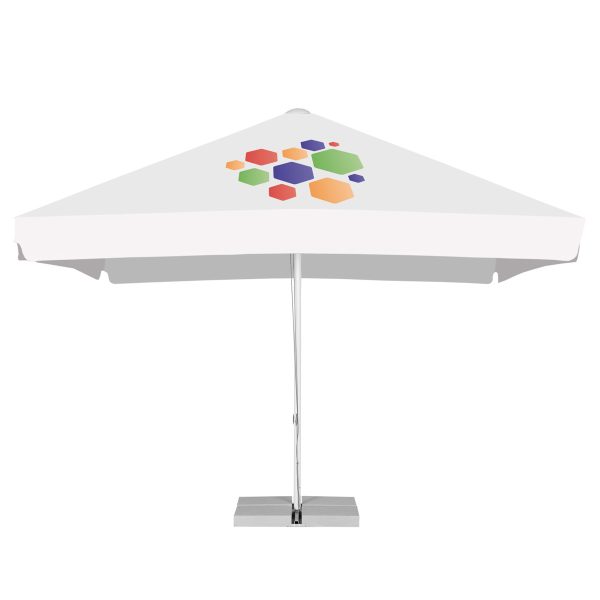 3M X 3M Classic Parasol With Valance Without Vent
