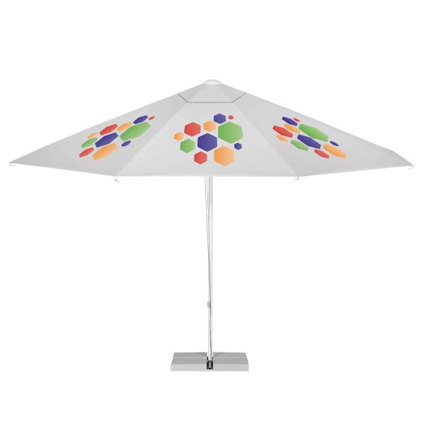 4M Classic Commercial Parasol With Vent And Without Valance