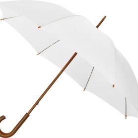 White ECO Walking Umbrella - side view