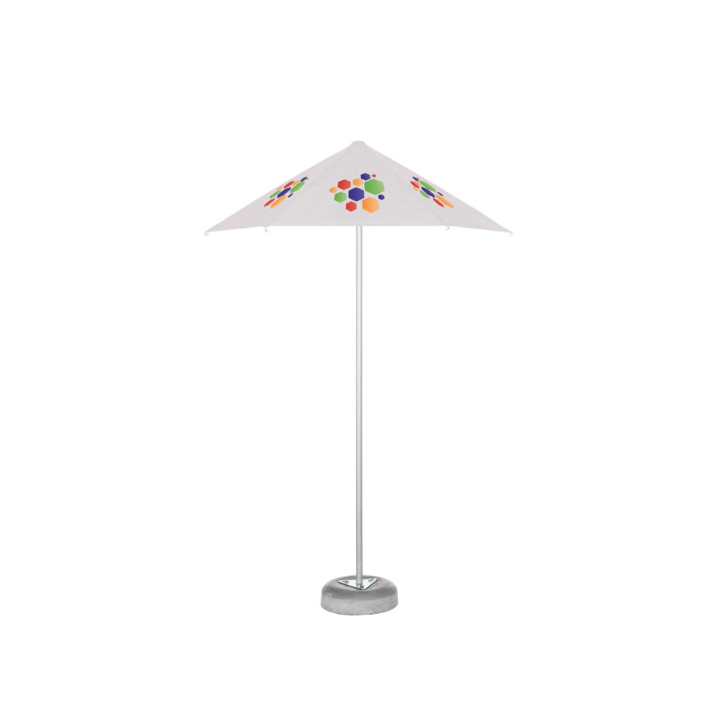 2m eco line commercial parasol no valance