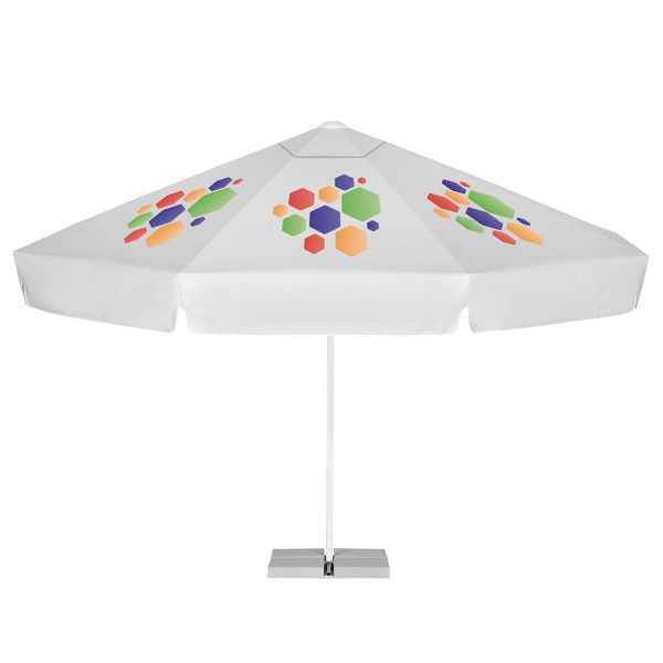 4M Portable Commercial Parasol With A Vent And With A Valance