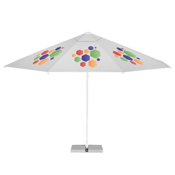 4M Portable Commercial Parasol With A Vent And Without A Valance