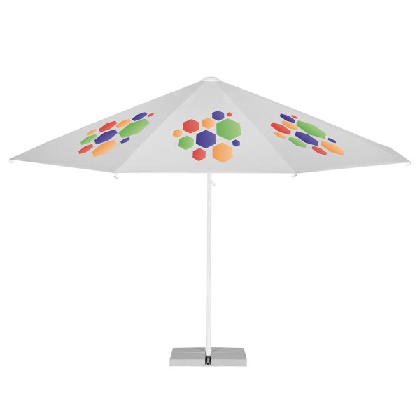 4M Portable Commercial Parasol Without A Vent And Without A Valance