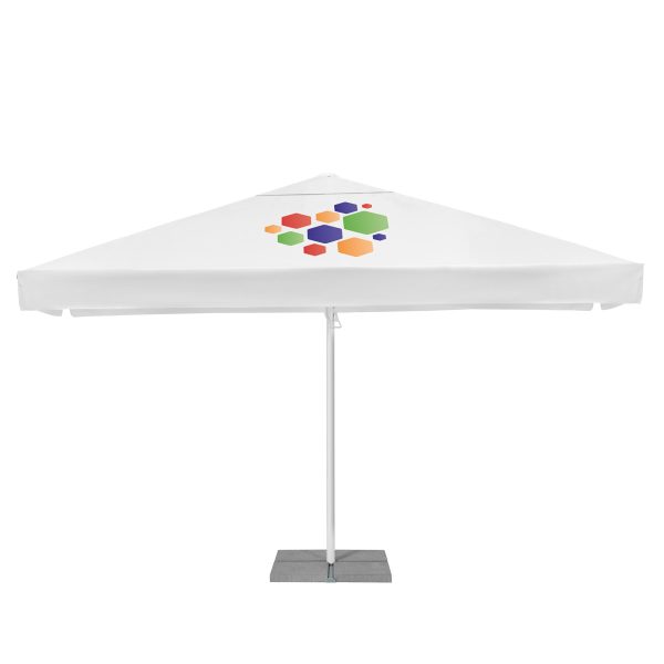 5M X 5M Strong Commercial Parasol With Valance