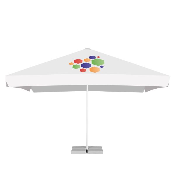 3M X 4M Rectangular Commercial Parasol With Valance